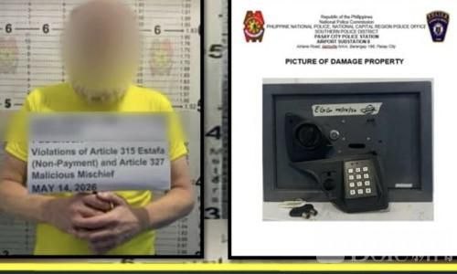 菲律宾新闻 丹麦男子帕赛酒店涉诈骗与毁坏财物被捕,纠纷升级为刑案🚨