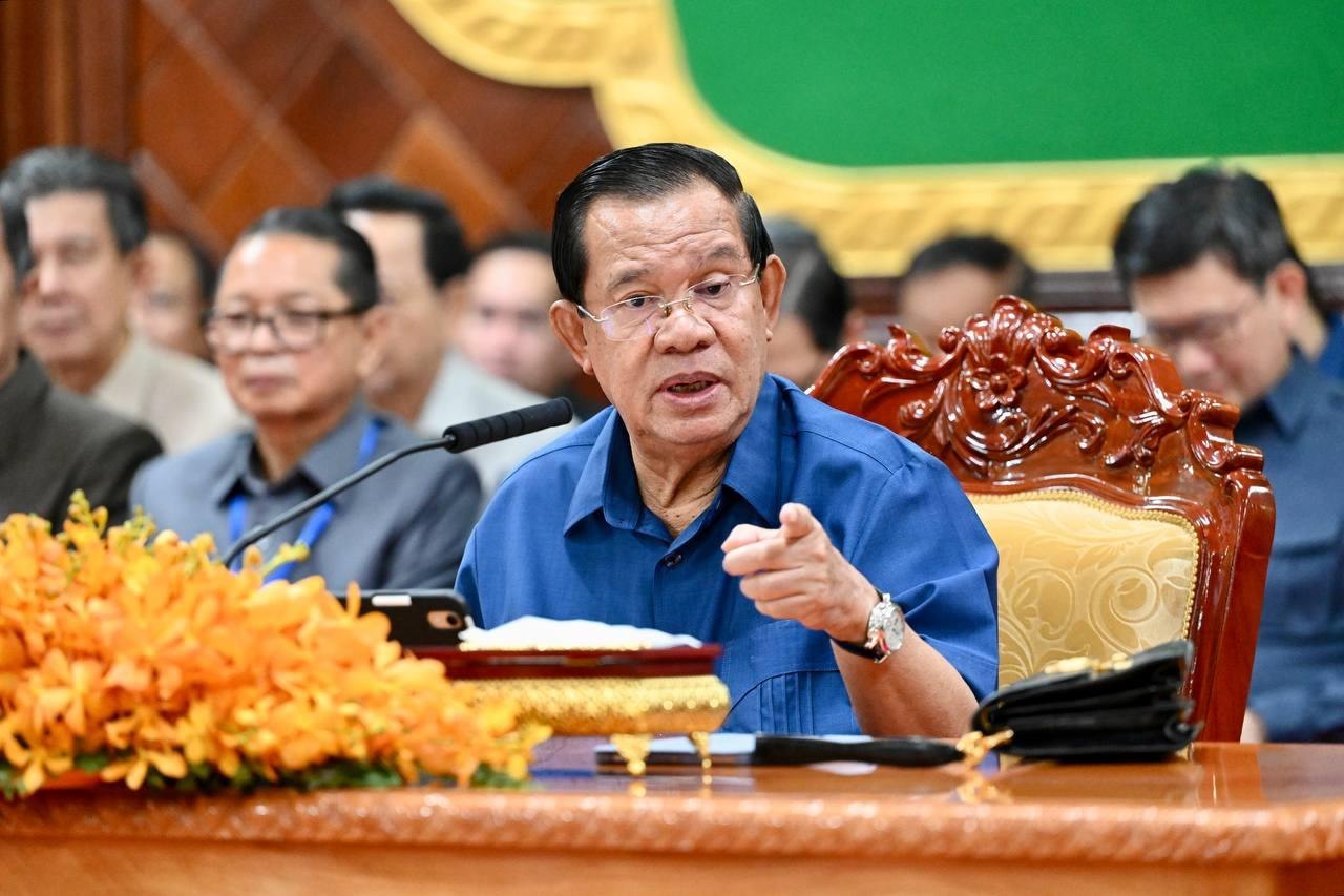 柬埔寨新闻 洪森我孙子也要当兵,不能例外‼️