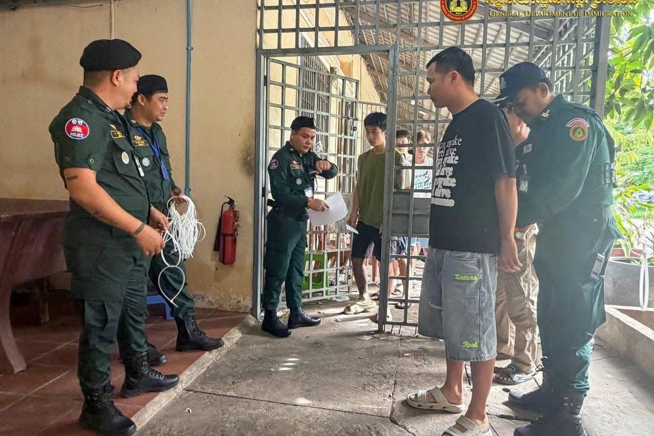 柬埔寨新闻 479名涉嫌网络诈骗的中国公民被柬埔寨王国遣返